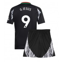 Camisa de time de futebol Arsenal Gabriel Jesus #9 Replicas 2º Equipamento Infantil 2024-25 Manga Curta (+ Calças curtas)